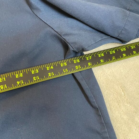 Dickies Men's Work Shirt 2XL Navy Blue Short Sleeve Button-Up Vintage - Picture 4 of 9